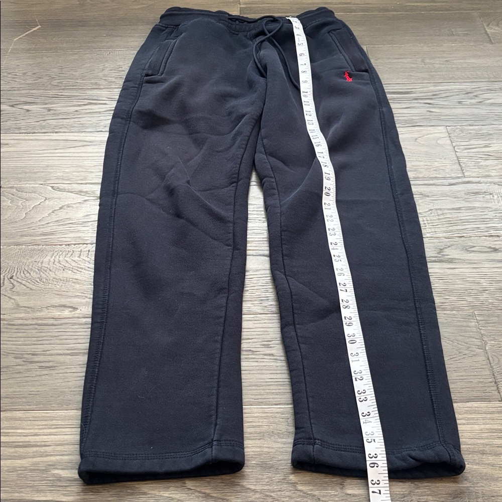 U.S. Polo Assn. | Black Jogger Sweatpants Red Pony with Pockets Size Medium - Picture 7 of 9